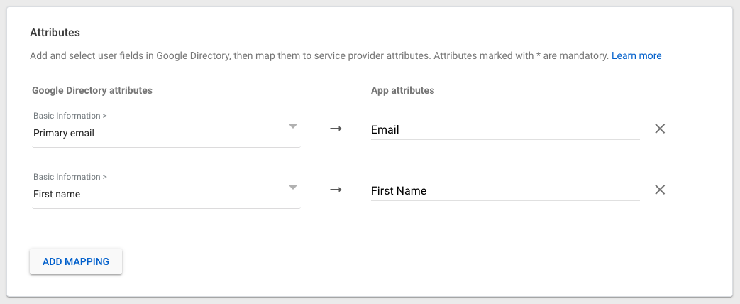 Add custom SAML app