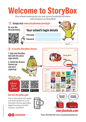 StoryBox Hub | Promoting StoryBox at your School